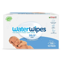 WATERWIPES - 12x 100% BIO odbouratené ubrousky 60 ks