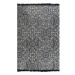 Koberec Kilim se vzorem bavlněný 120x180 cm šedý