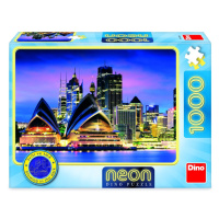 Puzzle Opera v Sydney NEON 1000 svítících dílků - Dino