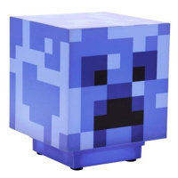 Minecraft: Blue Creeper - lampa