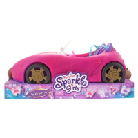Sparkle Girlz auto závodní sportovní růžové plastový kabriolet