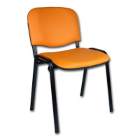 Konferenční židle ISO eko-kůže Oranžová D20 EKO