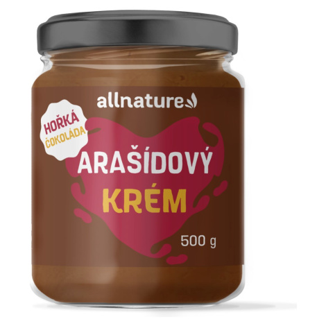 Allnature Arašídové máslo s hořkou čokoládou 500 g