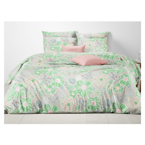 Mistral Home povlečení 100% bavlna Retro Flower - 140x200 / 70x90 cm