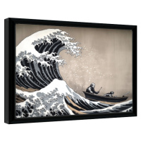 Obraz na zeď - Wave Collection - Graffiti Wave, 44.5x34.3 cm