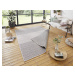 Kusový koberec Twin Supreme 103772 Borneo Grey/Cream-160x230