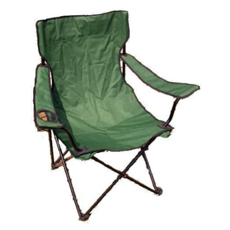 Skládací židle s držákem zelená P53