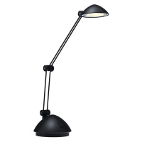 Hansa LED svítidlo pro psací stůl SPACE, výška 500 mm, černá, satinováno