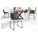 LuxD Designové židle Ester / vintage šedá