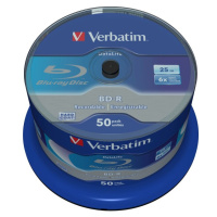 VERBATIM BD-R SL Datalife (50 ks) Blu-Ray/Spindle/6x/25GB