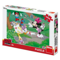 Puzzle Minnie sportuje - 100XL dílků