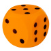 Androni Kostka měkká - velikost 10 cm, oranžová