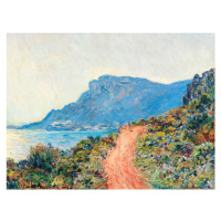 Obrazová reprodukce The Corniche near Monaco - Claude Monet, (40 x 30 cm)