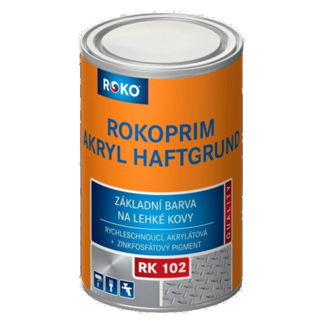 Barva základová Rokoprim Akryl RK102 RAL 7035 šedá 0,8 kg ROKOSPOL