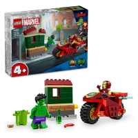 LEGO LEGO® Marvel 76287 Iron Man s motorkou a Hulk