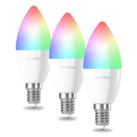 TechToy Smart Bulb RGB 6W E14 ZigBee 3pcs set