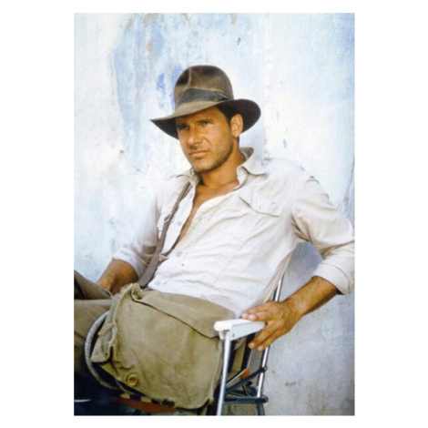 Plakát, Obraz - On The Set, Harrison Ford., 26.7 × 40 cm