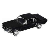 Kovový model 1:24 ford mustang coupe 1964 černý