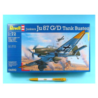 Plastic modelky letadlo 04692 - Junkers JU87 G / D Tank Buster (1:72)