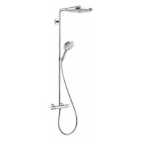 Sprchový systém Hansgrohe Raindance Select S na stěnu s termostatickou baterií chrom 27133000