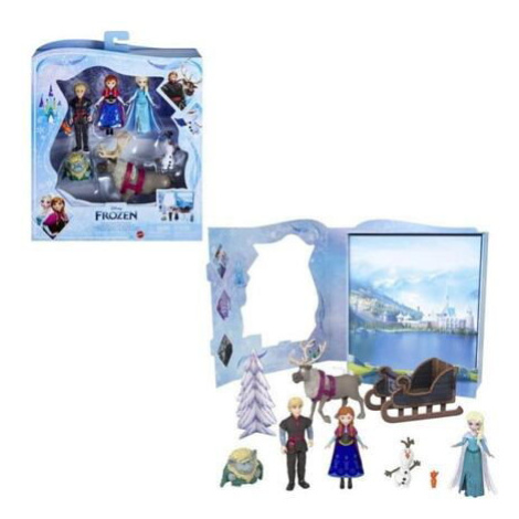 Mattel FROZEN POHÁDKOVÝ PŘÍBĚH MALÉ PANENKY ANNA A ELSA S KAMARÁDY