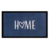 Mujkoberec Original Protiskluzová rohožka Home 105378 Blue - 45x75 cm