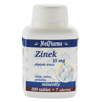 MEDPHARMA Zinek 15 mg 107 tablet