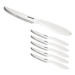 Tescoma Presto jídelní nůž 12 cm, 6 ks, bílý