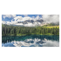Fotografie Carezza Lake, Manjik Pictures, (40 x 22.5 cm)