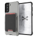 Kryt Ghostek Exec4 Gray Leather Flip Wallet Case for Samsung Galaxy S21 Plus