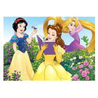 EDUCA Puzzle Disney Princezny: Sněhurka, Bella a Locika 100 dílků