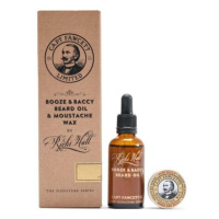 Captain Fawcett Ricki Hall´s olej na vousy 50 ml + vosk na knír 15 ml dárková sada