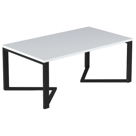 Konferenční stolek LAZARO, bílý mat ELTAP