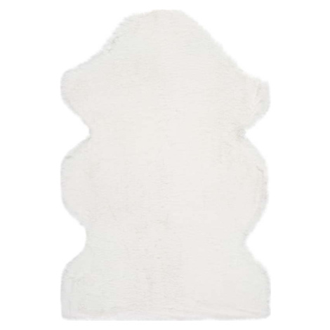 Bílý koberec Universal Fox Liso, 60 x 90 cm