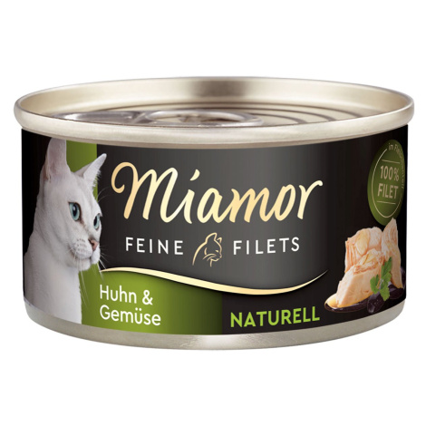 Miamor Feine Filets Naturell kuře a zelenina 48× 80 g