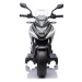 Mamido Dětská elektrická motorka Honda NC750X bílá