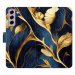 iSaprio flip pouzdro GoldBlue pro Samsung Galaxy S21 FE 5G