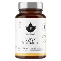 PUHDISTAMO Super Vitamin D 4000 iu 120 kapslí