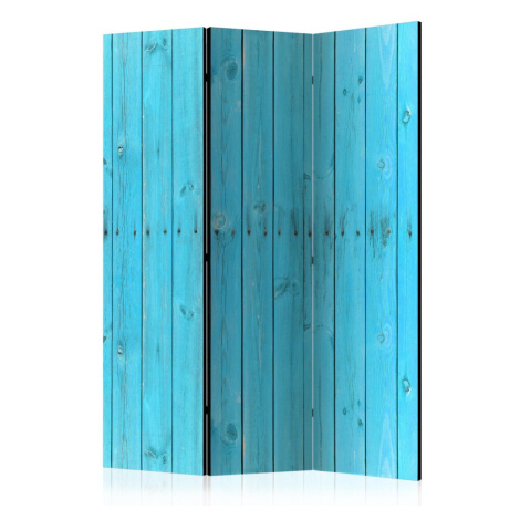 Paraván The Blue Boards Dekorhome 225x172 cm (5-dílný) Artgeist