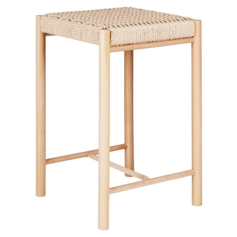 Barová židle z topolového dřeva v přírodní barvě 66,5 cm Abano – House Nordic