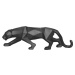 Matně černá soška PT LIVING Origami Panther