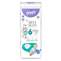 Happy Soft&Delicate 6 dětské pleny 15+kg 48ks