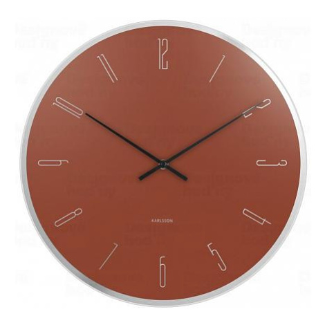 Designové nástěnné hodiny 5800BR Karlsson 40cm FOR LIVING