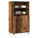 vidaXL Skříň highboard old wood 60 x 36 x 110 cm kompozitní dřevo