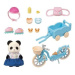 Sylvanian Families - Panda a cyklo-bruslařský set