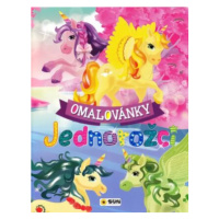 Omalovánky - Jednorožci - velká kniha