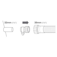 Marimex 87748 MARIMEX Adaptér B k propojení bazénů Intex (2 ks)