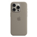 iPhone 15 Pro Silicone Case with MS - Clay