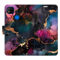 iSaprio Flip pouzdro Dark Marble pro Xiaomi Redmi 9C