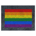 Fotografie Rainbow drawn LGBT pride flag, mirsad sarajlic, 40 × 30 cm